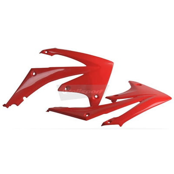 Polisport - 8412700001 - Radiator Shroud, Red CR 2004