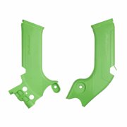 Polisport Motocross MX Motorcycle Frame Protector for Kawasaki KX 250F 2021-24 Dirt Bikes- OEM Quality for Superior Fit & Durable Protection, Easy Installation - Green