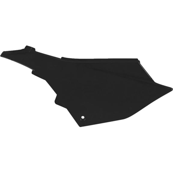 Polisport Motocross (MX) Replica Plastics Side Panels for Yamaha YZ 125/250 (2022-26), 125X/250X (2024-26) Dirt Bike  OEM Quality, Durable, Flexible & Perfect Fit  Black