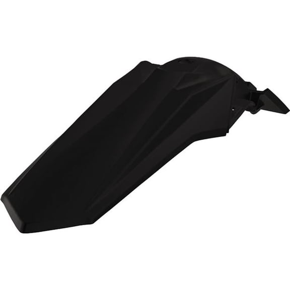 Polisport Motocross (MX) Rear Fender for Suzuki RMZ 250 & RMZ 450 (2018-2025) Dirt Bike OEM Quality, Durable, Flexible & Perfect Fit Black