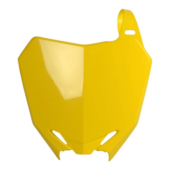 Polisport Motocross Motorcycles (MX) Number Plate for Suzuki RMZ250 (2010-2018), RMZ450 (2008-2017) Dirt Bikes - OEM Replica in Durable Gloss Polypropylene (DGP) - Yellow