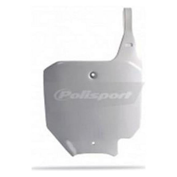 Polisport 8662200001 Number Plate Honda CR80R OEM, White