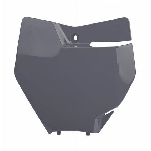 Polisport 8664900007 Front Number Plate - Nardo Grey