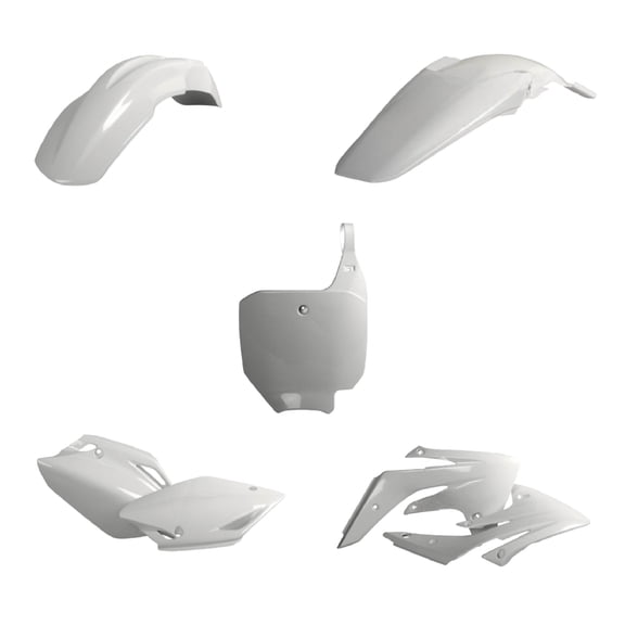 Polisport Motocross (MX) Replica Plastic Kit for Honda CRF 150R (2007-23) Dirt Bike OEM Quality, Durable, Flexible & Perfect Fit White