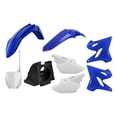 thumbnail image 1 of Polisport Full Plastic Kit for Yamaha YZ 125/250 (2002-2021) OEM Quality Restyling Kit with Superior Fit, Flexibility, and Durability (Blue/White), 1 of 9