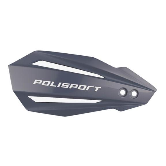 Polisport Bullit Handguard for Motocross Motorcycles-for Honda CRF250R/RX/450R/RX (21-22) - 2 Lever Mounting Systems, Easy to Install, Supermoto, Motard, Dirt Bikes & Off-Road Protection- Nardo Grey