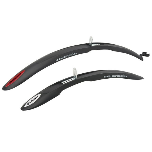 Polisport Colarado Wheel Clip-on Mudguard Set - 24/26 inch
