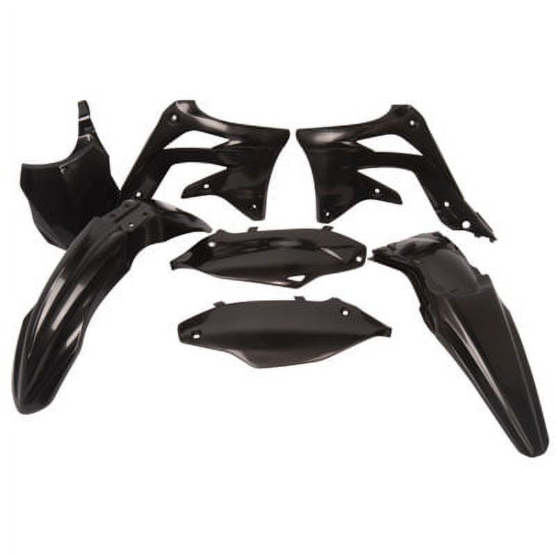 UFO Full Plastic Kit Black For Kawasaki KX450F 2013-2015 – Made In Italy