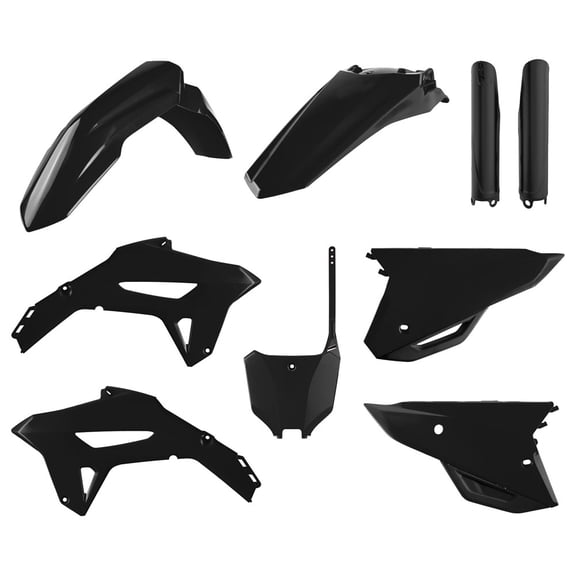 Polisport MX Plastic Kit for Honda CRF 250R (2022–2024), OEM, Black