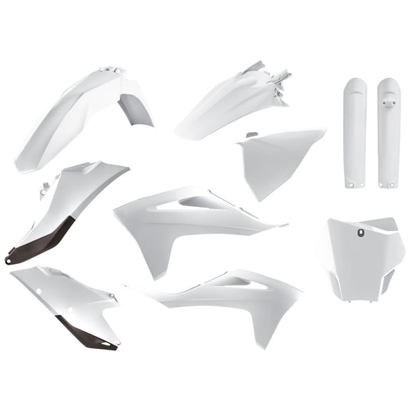 Polisport Complete Replica Plastic Kit White