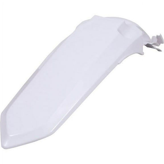 Polisport Motocross (MX) Rear Fender for Yamaha YZ 250F/450F (2018-23) Dirt Bike OEM Quality, Durable, Flexible & Perfect Fit White