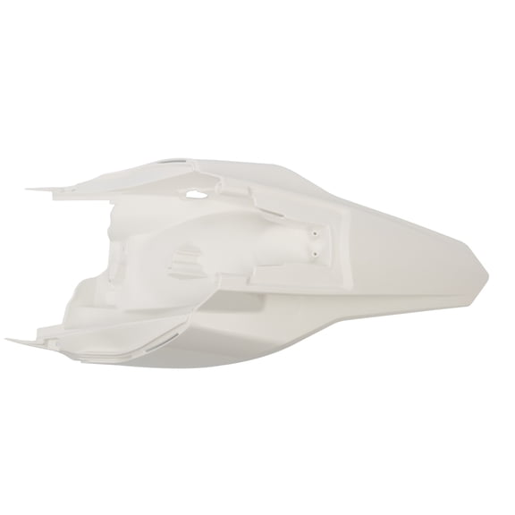 Polisport Motocross (MX) Rear Fender for KTM SX 65 (2016-23) Dirt Bike OEM Quality, Durable, Flexible & Perfect Fit White