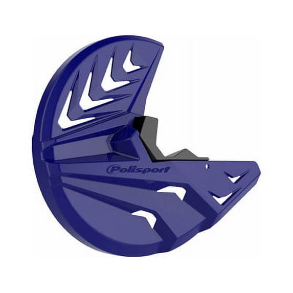Polisport Disc + Bottom Fork Protector Blue/Black for Yamaha YZ450F 2008-2018