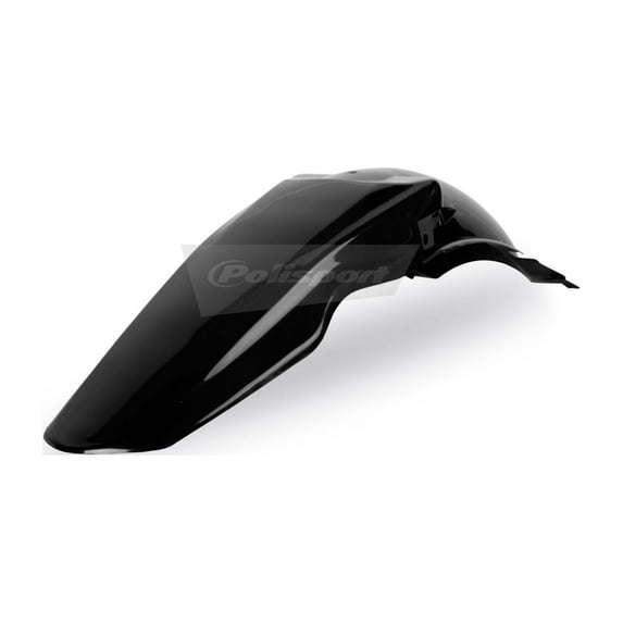Polisport Motocross (MX) Rear Fender for Suzuki RM 125/250 (2001-08) Dirt Bike – OEM Quality, Durable, Flexible & Perfect Fit – Black