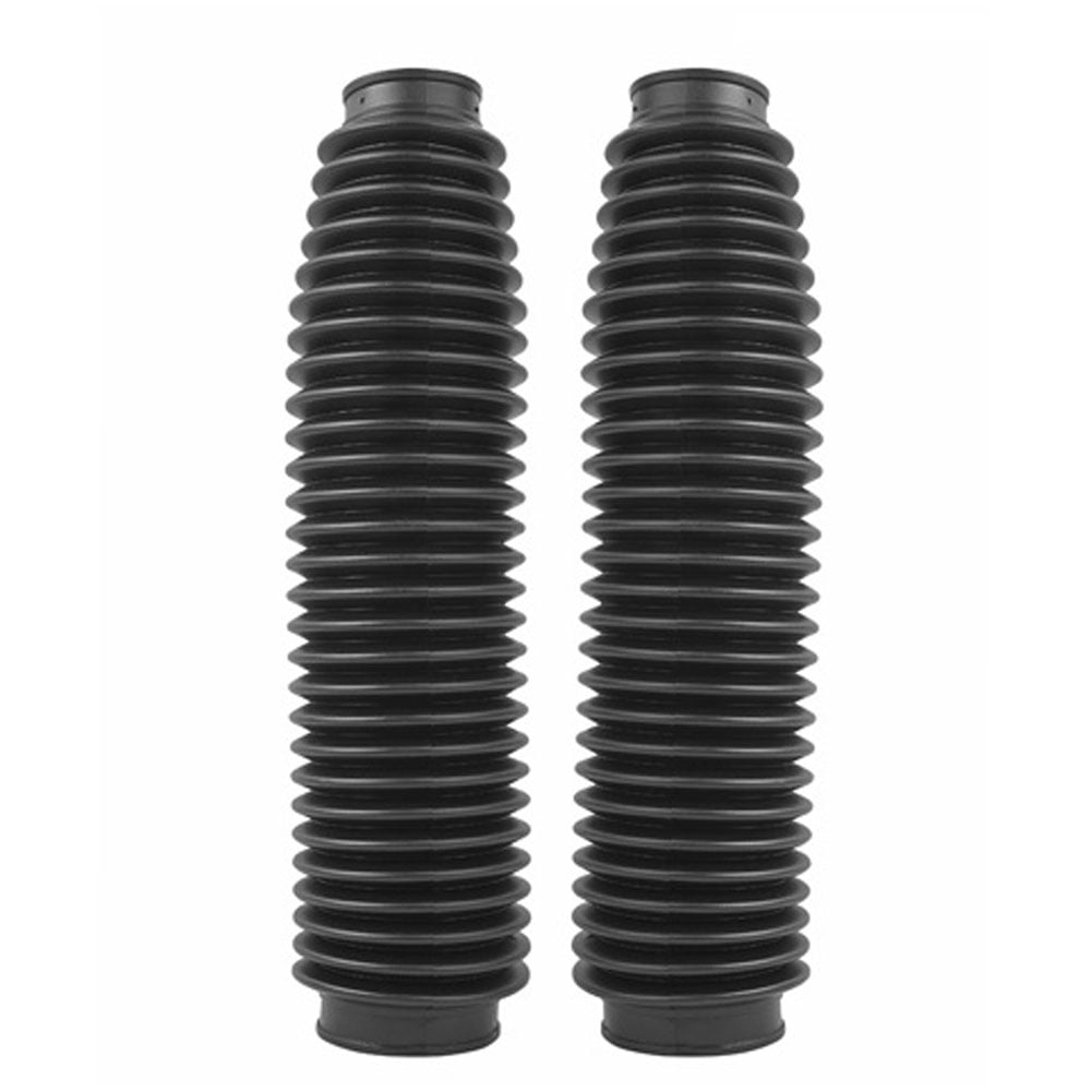 Fork Gaiters Black - 350mm Long - 40mm ID Top - 62mm ID Bottom