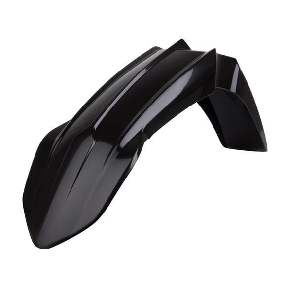 Polisport Motocross (MX) Front Fender for Yamaha YZ 125/250/450 WR250/450 (2022-26) Dirt Bike  OEM Quality, Durable, Flexible & Perfect Fit  Black