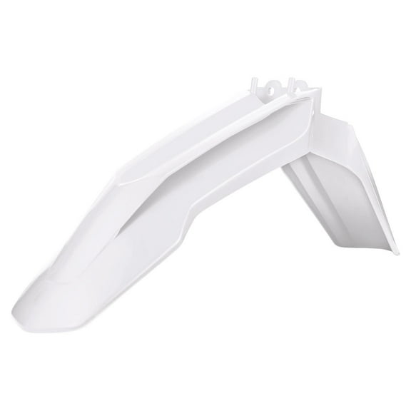 Polisport Motocross (MX) Front Fender for Sherco SC/SCF &SE-R/SEF-R (2016-23) Dirt Bike OEM Quality, Durable, Flexible & Perfect Fit White