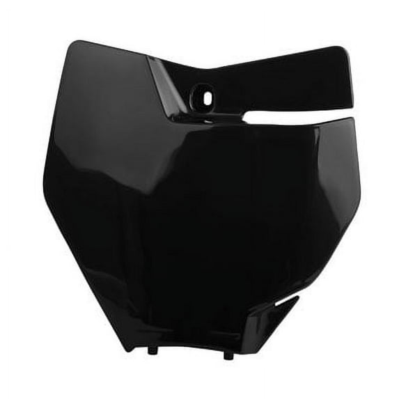 Polisport Front Number Plate Black for KTM 125 SX 2016-2018