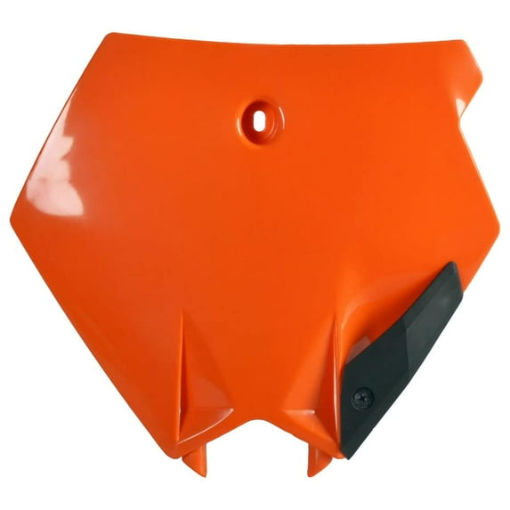 Polisport Front Number Plate - Orange, Color: Orange 8662400001