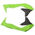 thumbnail image 1 of Polisport Radiator Shrouds Green OEM Replica Pair for Dirt Bike Off-Road - Pre-Drilled Gloss Plastic KX 450F (8418300001), 1 of 2