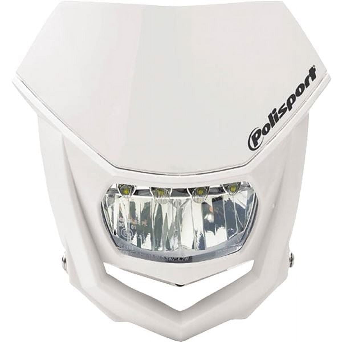 Polisport Halo Headlight, White - LED