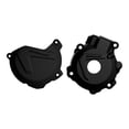 thumbnail image 1 of Polisport Clutch and Ignition Cover Protector Kit (Black) - Compatible with KTM and Husqvarna, 1 of 9