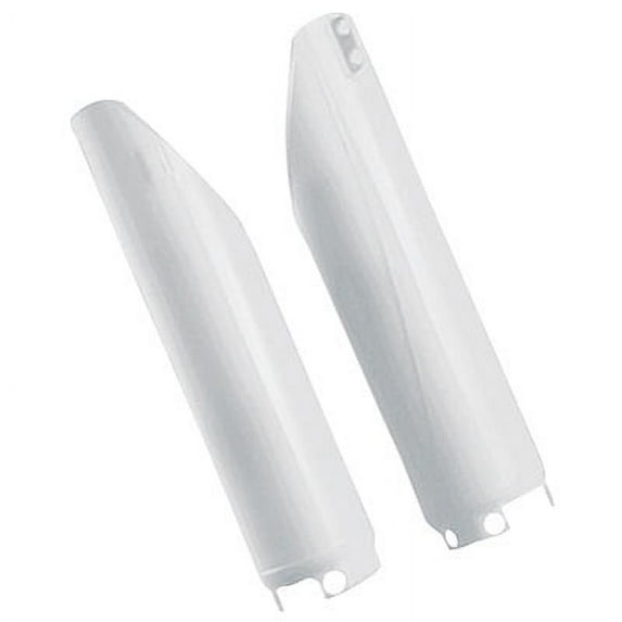 Polisport Lower Fork Protectors White for Kawasaki KX125 1994-2003