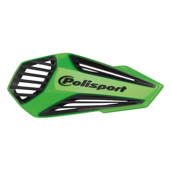 Polisport MX Air Handguard Replacement Shield Green/Black