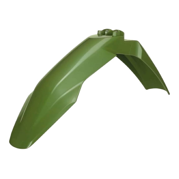 Polisport Motocross (MX) Front Fender for Husqvarna FC/FE/FX/TC/TE/TX (2023-25) Dirt Bike OEM Quality, Durable, Flexible & Perfect Fit Green