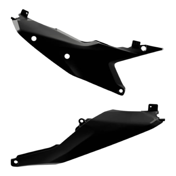 Polisport Motocross (MX) Replica Plastics Side Panels for KTM SX/SX-F/XC/XC-F (2023-2026) Dirt Bike OEM Quality, Durable, Flexible & Perfect Fit Black