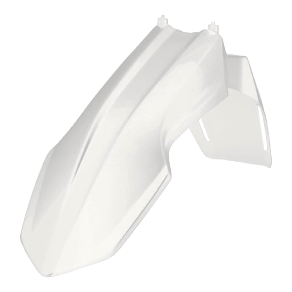 Polisport Motocross (MX) Restyle Front Fender for Suzuki DR-Z400E (2000-24) Dirt Bike OEM Quality, Durable, Flexible & Perfect Fit White