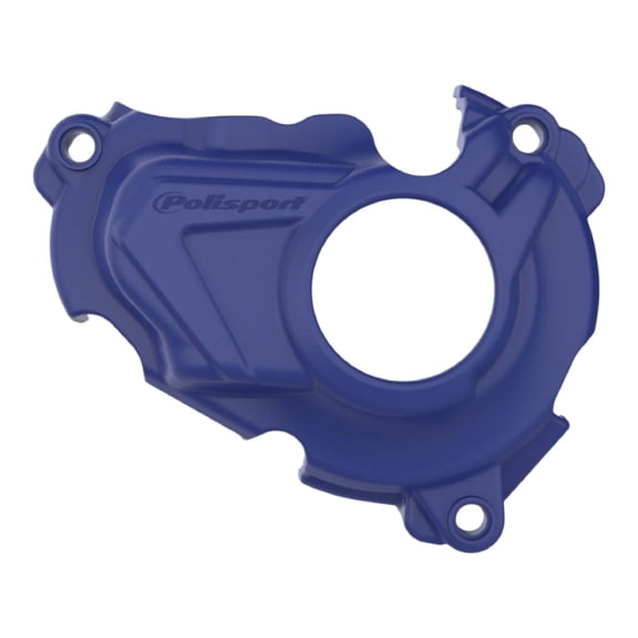Polisport Motocross Motorcycles (MX) Ignition Covers Protector Kit for Yamaha YZ250F (2019-2023), WR250F/YZ250FX (2020-2023) Dirt Bikes - Impact-Resistant PA6 Polyamide, Easy OEM Installation - Blue