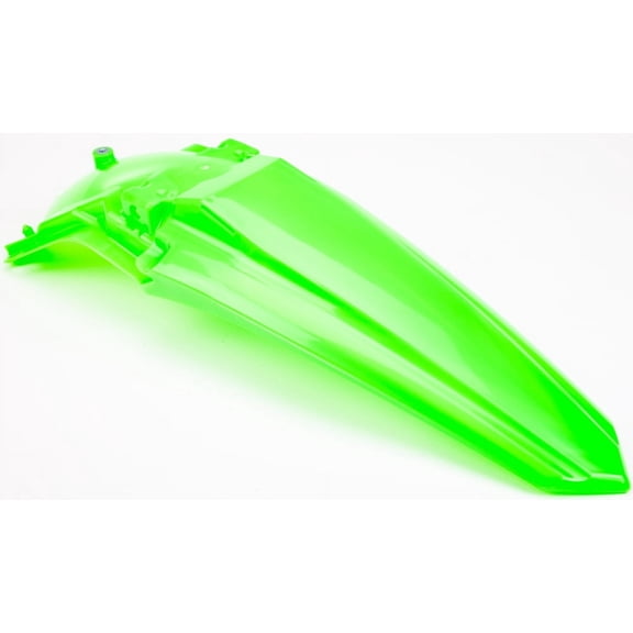 Polisport Motocross (MX) Rear Fender for Kawasaki KX-F 450 (2019-22) Dirt Bike OEM Quality, Durable, Flexible & Perfect Fit Green