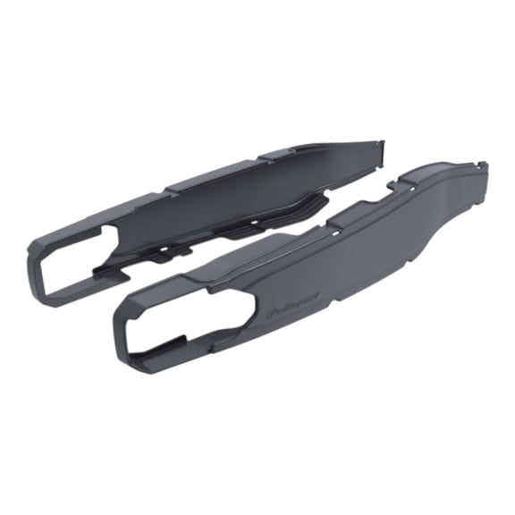 Polisport Motocross Motorcycles (MX) Swingarm Protector for GasGas EC 250/300 (2017-2020), XC 250/300 (2017-2020) Dirt Bikes - High Impact & Abrasion Resistance - Black