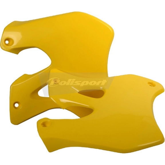 Polisport Plasticos, S.a. 8412000001 Radiator Scoops Rm125 Color Yellow