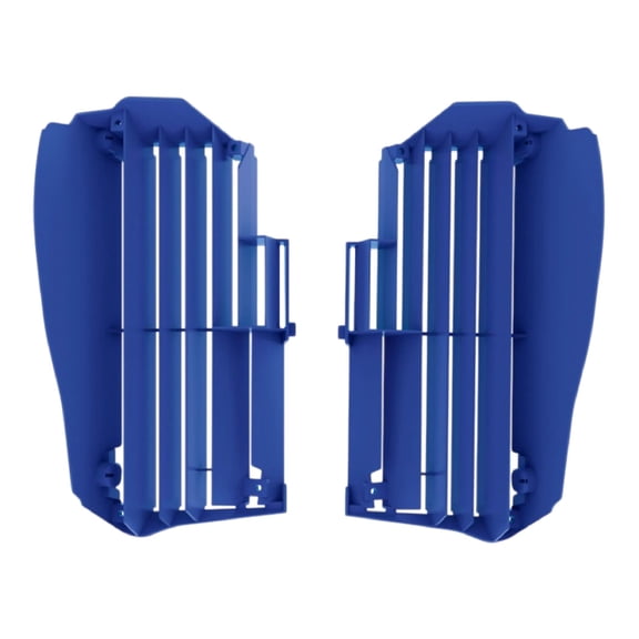 Polisport Radiator Louvers - Blue Panels for Yamaha YZ 450F (2018-2022) Yamaha YZ 250F/450FX/WR 450F (2019-2023) Yamaha YZ 250FX/WR 250F (2020-2023) - OEM Fit, Durable Plastic, Enhanced Airflow
