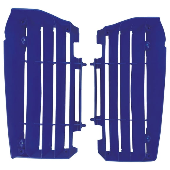 Polisport Radiator Louvers - Blue Panels for Yamaha YZ 125/250 (2022-2024) - OEM Fit, Durable Plastic, Enhanced Airflow, Easy Installation