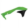 thumbnail image 1 of Polisport Radiator Scoops 2005 Green For Kawasaki, 1 of 1