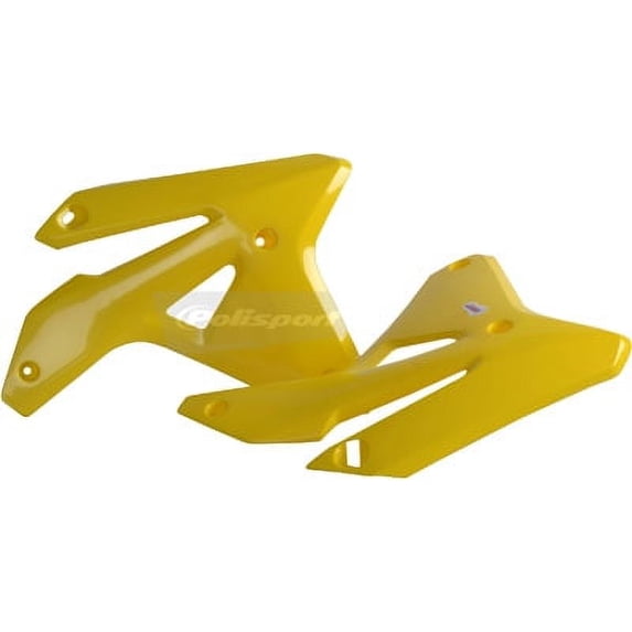 Polisport Radiator Shroud Yellow 8428500001