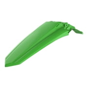 Polisport Motocross MX Rear Fender for Kawasaki KX-F 250/450 2019-24 Dirt Bike   OEM Quality, Durable, Flexible & Perfect Fit   Green