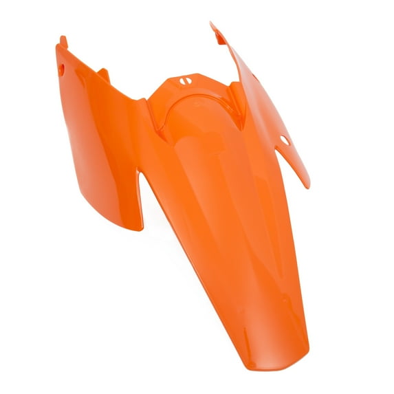 Polisport Rear Fender W/Panel (Orange) - 8561300002