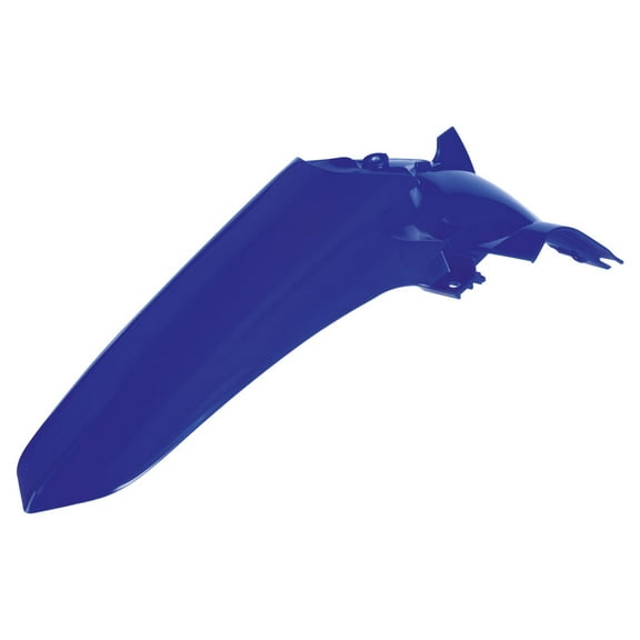 Polisport Motocross (MX) Rear Fender for Yamaha YZ 125/250 (2022-26) Dirt Bike – OEM Quality, Durable, Flexible & Perfect Fit – Blue