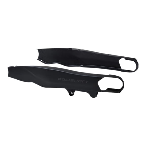 Polisport Motocross Motorcycles (MX) Swingarm Protector for KTM SX 125/150/250/350 (2023-2024), SX-F 250/350/450 (2023-2024), XC 250/350 (2023-2024), XC-F 250/350/450 (2023-2024) Dirt Bikes - Black
