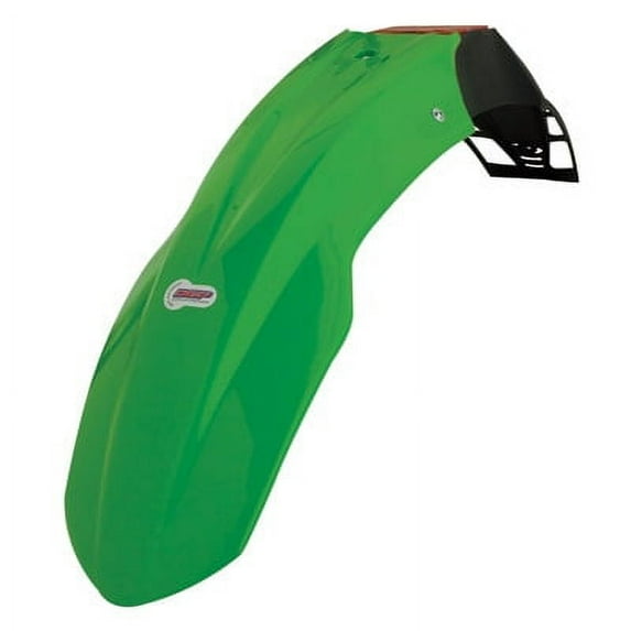 Polisport UFX Free Flow Front Fender KX Green for Husqvarna TC 610 1998-2000