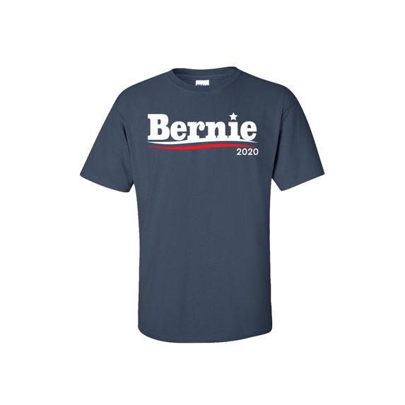 Political Bernie 2020 Short Sleeve T-Shirt-Blue Dusk-XXL