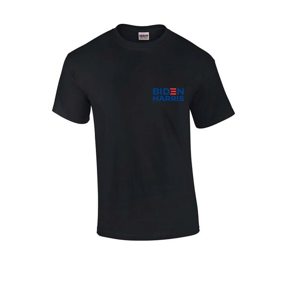 Political Biden Harris 2020 Joe Biden Kamala Harris Simple Crest Design Short Sleeve T-shirt-Black-4xl