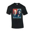 thumbnail image 1 of Political Biden Harris Poster Joe Biden Kamala Harris Short Sleeve T-shirt-Black-xxl, 1 of 4