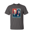 thumbnail image 1 of Political Biden Harris Poster Joe Biden Kamala Harris Short Sleeve T-shirt-Charcoal-xxl, 1 of 4