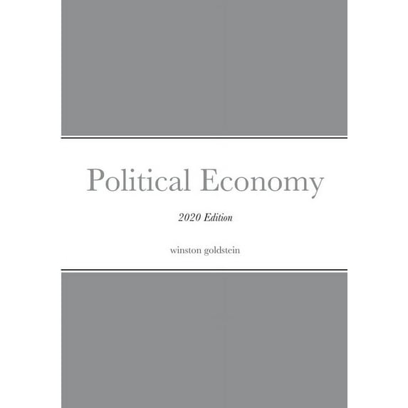 Political Economy 2020 Edition (Paperback)