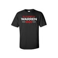thumbnail image 1 of Political Elizabeth Warren 2020 Adult Short Sleeve T-Shirt-Black-Large, 1 of 4